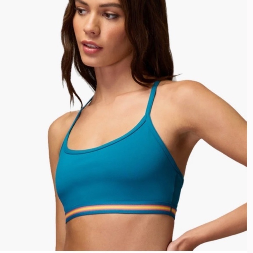 Spiritual Gangster Bra with Colorful Trim
